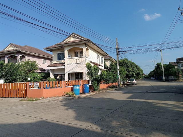 บ้านเดี่ยว หมู่บ้าน ฟ้าใหม่ คลองข่อย 345 หลังมุม ราคาถูก ใกล้ MRT คลองบางไผ่