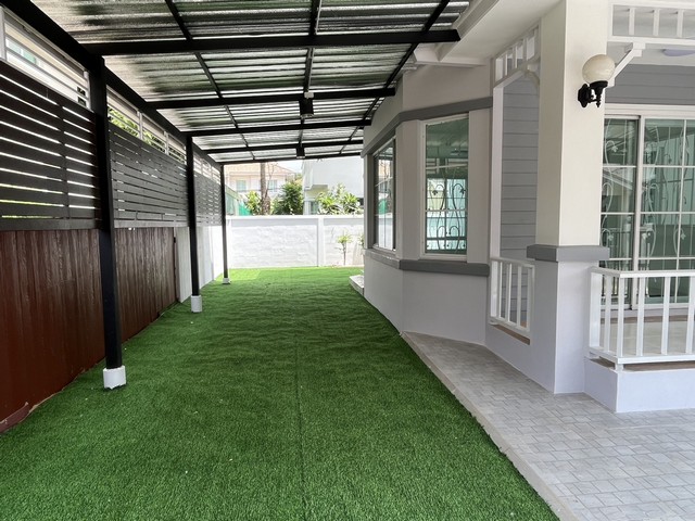 บ้านเดี่ยว ชลลดา วัดลาดปลาดุก วงแหวน-รัตนาธิเบศร์ บ้านตกแต่งใหม่พร้อมอยู่