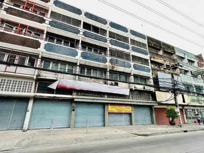 ขายอาคารพาณิชย์ 4 คูหา ติดถนนติวานนท์ อำเภอเมืองนนทบุรี จังหวัดนนทบุรี