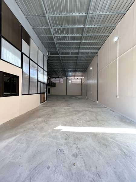 CH762-ST-RE ให้เช่าโกดัง ย่านดินแดง 470 ตรม. มีออฟฟิศ แอร์ 6 ตัว 6 ล้อเข้าได้