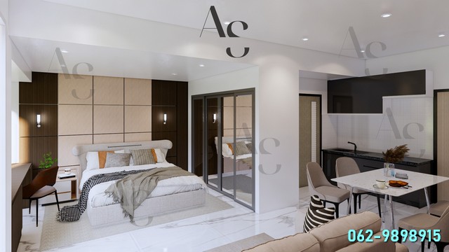 ขาย Condo Duliya Chalisma (ดุลิยา ชาริสม่า) รีโนเวทใหม่ พื้นที่ 40 ตรม. ชั้น 7 ตึก C ห้องใหญ่ ราคาถูก