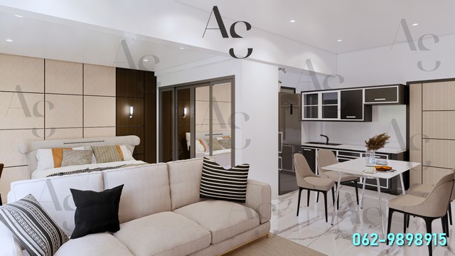 ขาย Condo Duliya Chalisma (ดุลิยา ชาริสม่า) รีโนเวทใหม่ พื้นที่ 40 ตรม. ชั้น 7 ตึก C ห้องใหญ่ ราคาถูก