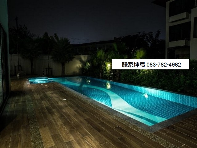 คฤหาสน์หรู  For rent  บ้านหรูพร้อมสระว่ายน้ำส่วนตัว  Rama 9  เฟอร์นิเจอร์หรูครบ 6 bedrooms