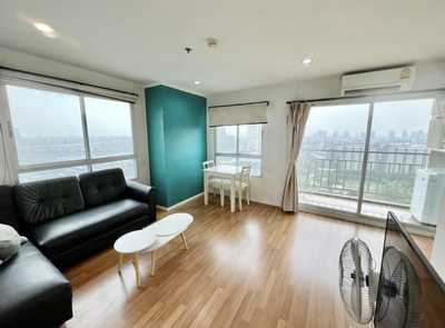 ให้เช่าคอนโด ลุมพินี พาร์ค พระรามเก้า – Lumpini Park Rama9 ห้องมุม  37 ตร.ม.1 ห้องนอน