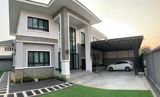 ขายบ้านเดี่ยว 2 ชั้น ย่านดอนเมือง โกสุมรวมใจ ใกล้นานาชาติฮาร์โรว์ บ้านสร้างเอง