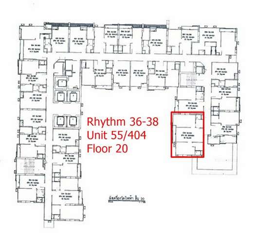 ขาย / ให้เช่าคอนโด Rhythm Sukhumvit 36 – 38 (ริทึ่ม สุขุมวิท 36-38) 2 ห้องนอน 2ห้องน้ำ