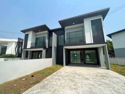 ขายบ้าน เลค ซีรีน พระราม 2 Lake Serene Rama II 2 หลังติดกัน 6 ห้องนอน  150ตร.วา บ้านใหม่