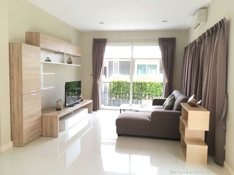 FOR  RENTบ้านเดี่ยว 2ชั้น  โซนอ่อนนุช บางจาก ปุณณวิถี บางนา โครงการThe City สุขุมวิทบางนา ใกล้BTS บางนา