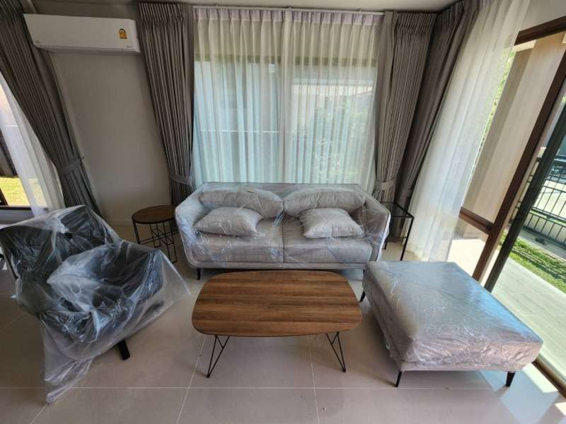 RENT  บ้านเดี่ยว 2ชั้น โครงการบุราสิริ ย่านกรุงเทพกรีฑา  ตกแต่งครบ พร้อมอยู่