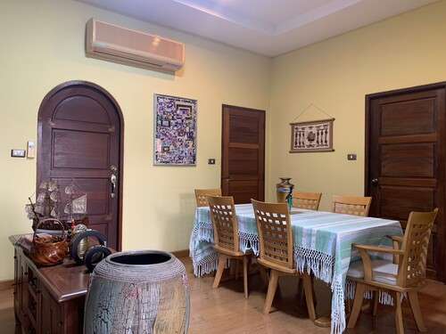 ขายบ้านเดี่ยว พร้อมสระ สไตล์รีสอร์ท สัตหีบ ชลบุรี For SALE Traditional Style House with Private Pool in Sattahip Chonburi