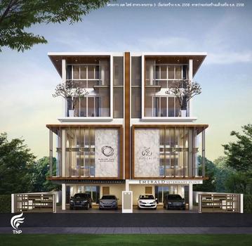 P33TR2206001 ขายโฮมออฟฟิศ 4.5 ชั้น 2 หลังติดกัน Jade Height Sathorn-Rama 3 พื้นที่ 878.34 ตรม.