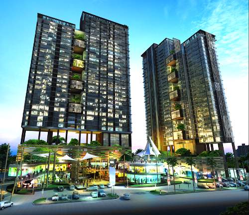 For Rent The Coast Condo 2bed2bath at Sukhumvit-Bangna intersection next to Bangna BTS Station