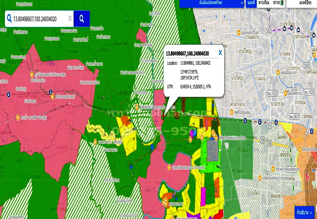 ขายที่ดิน ใกล้วัดไทยาวาส ถนนนครชัยศรี ตำบลไทยาวาส อำเภอนครชัยศรี นครปฐม