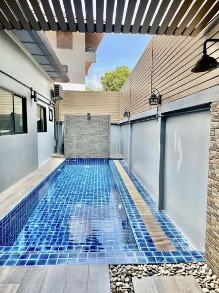 6606-092 Wattana Sukhumvit,Townhome for rent,4-storey townhome Thonglor,swimming pool,4beds