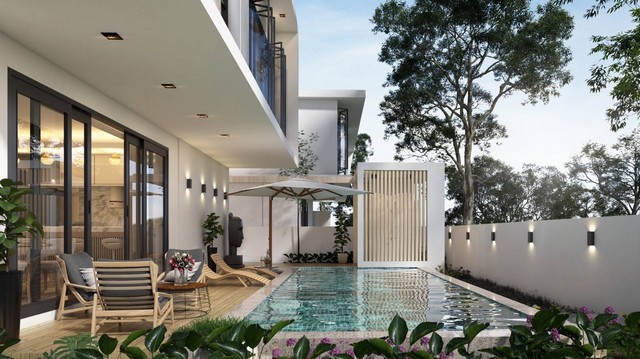 เปิดขายโครงการ M Estate Poolvillas เมืองพัทยา ” New level of living”