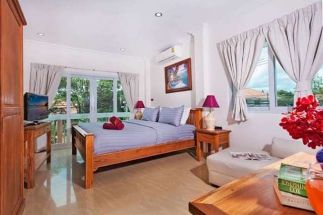 ให้เช่า Pool Villa  4นอน ไทวัสดุ พัทยาใต้ หาดจอมเทียน 800 ม. เฟอร์ครบ  5น้ำ 109 ตรว. 338ตรม. บางจาก