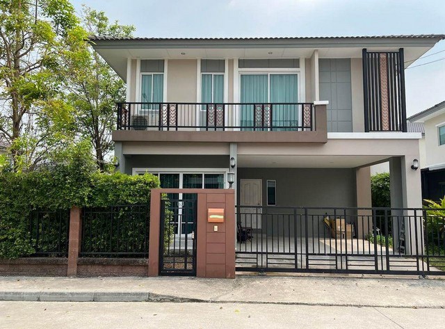 POR2826ให้เช่า โครงการ บ้านเดี่ยว ภัสสร เพรสทีจ จตุโชติ – วัชรพล Passorn Prestige ChatuChot – Watcharapol ซอย 6 ตกแต่งพร้อมอยู่ เดินทางสะดวก