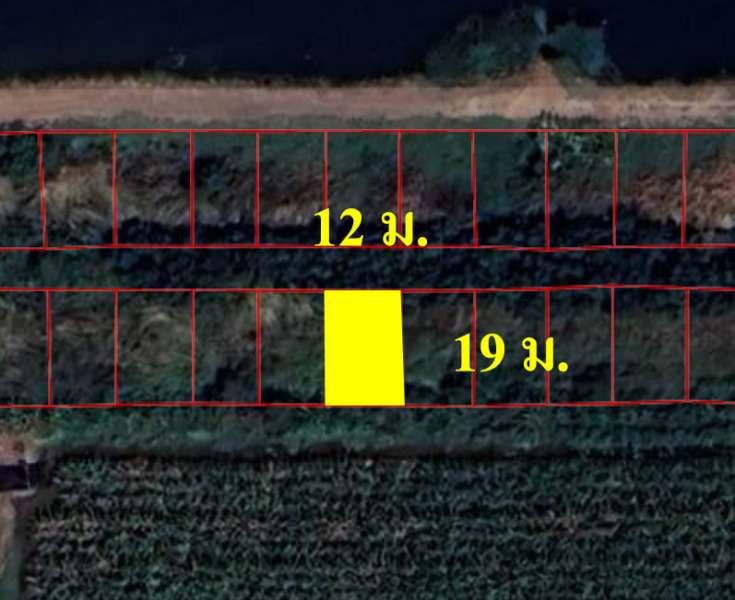 ขายที่ดินเปล่า 50 ตรว. คลอง 12 อ.หนองเสือ จ.ปทุมธานี