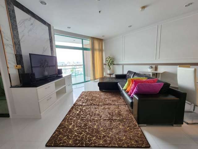 คอนโดChatrium Condo minium ให้เช่า 2 นอน 127 ตรม. ห้องตกแต่งใหม่ทั้งหมด ติดถนนเจริญกรุง โรงเรียน Shrewsbury.