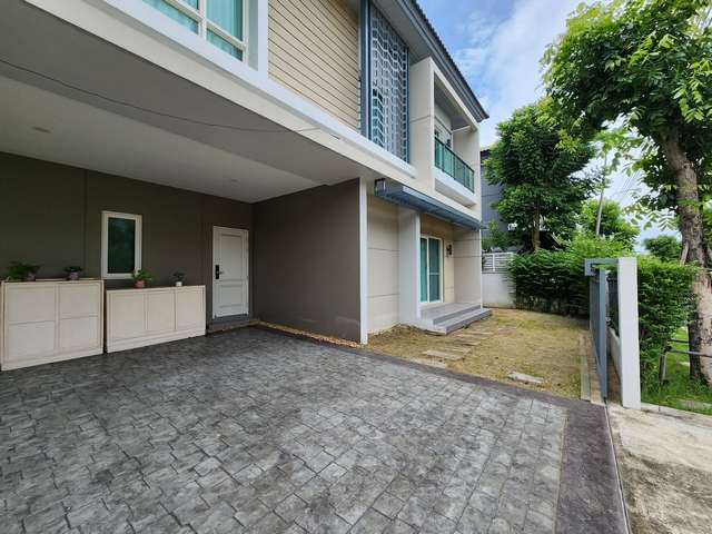 บ้านเดี่ยว ให้เช่า หมู่บ้านเดอะซิตี้ สาทร-ราชพฤกษ์ 53 ตรว. 4 นอน ติดถนนเทอดไท พร้อมเฟอร์ครบ ใกล้โฮมโปร กัลปพฤกษ์