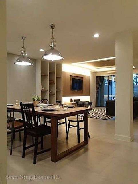 BH2343 Ekamai12 Townhome For Rent บ้านให้เช่า 2 ชั้น กลางเมือง สุขุมวิท63  เริ่มให้ชมบ้านได้หลังวันที่ 1 พฤศจิกายน 2023 ค่ะ