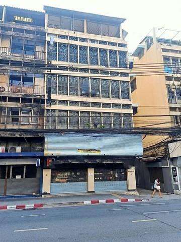 ขายอาคาร 6 ชั้น หลังมุม ถนนเจริญกรุง ใกล้ MRT หัวลำโพง