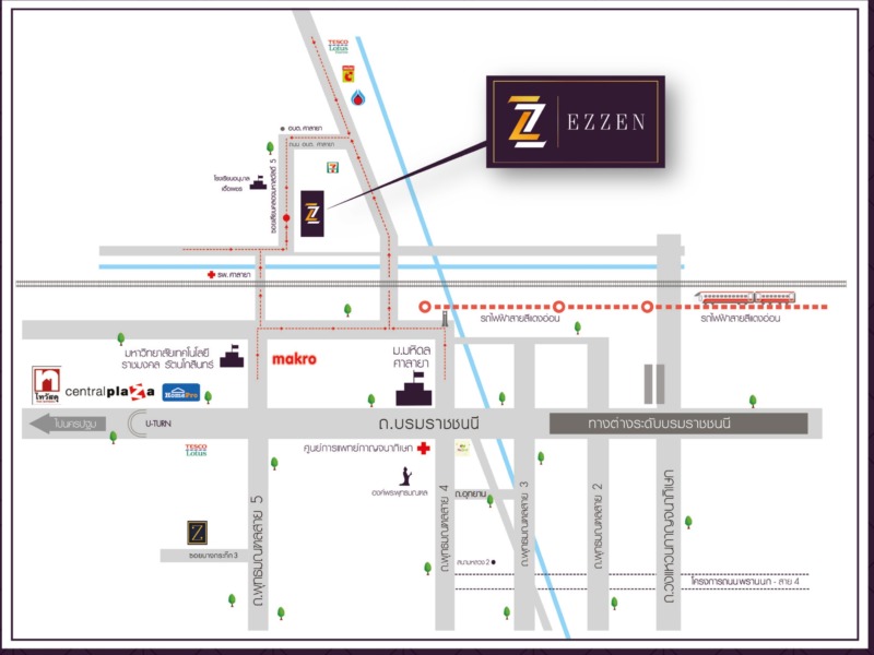 โครงการใหม่ EZZEN ปิ่นเกล้า-ศาลายา เริ่ม1.99ลบ.