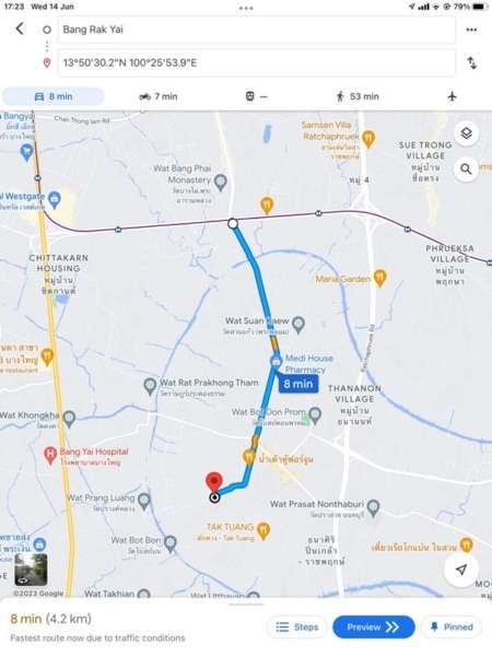 ขายที่ดิน บางใหญ่ ใกล้รถไฟฟ้า 99 วา 2.4 ล้าน 0864540423