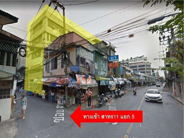 ให้เช่าพื้นที่สำนักงานภายในตึก 5 ชั้น ว่างชั้น 3 และ 4 พื้นที่ชั้นละ 270 ตรม. ซอยสาทร11 เซ็นต์หลุยส์ 3 ใกล้ BTS เซ็นหลุยส์ 500 เมตร