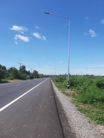 ขายที่ดิน บ้านโป่งราชบุรี ติดถนนยางมะตอย2 เลนหน้ากว้างติดถนน 400 เมตร