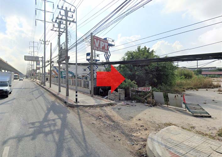 L-115 : ที่ดิน 3-3-40 ไร่ ถมเเล้ว-แปลงมุม ถ.บางนา-ตราด กม.20 (ฝั่งขาเข้า) บางพลี สมุทรปราการ