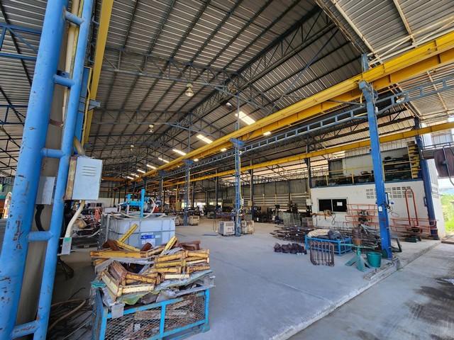 EPL-WH0558 ให้เช่าโรงงานอำเภอนิคมพัฒนา ระยอง พื้นที่สีม่วง  4,500 ตารางเมตร มีใบ รง .4 ติดเครน 4 ตัว ใกล้ โรงงาน BYD ค่าเช่าตรมละ 100 บาท
