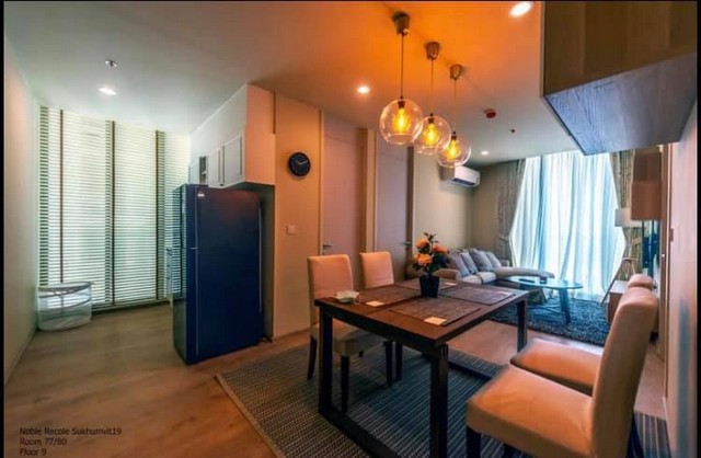 Noble Recole Sukhumvit 19 clean nice spacious 9th floor BTS Asoke