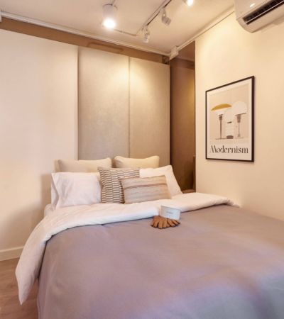 คอนโด 2 ห้องนอน กลางนิมมาน ซอย12 ตกแต่งห้อง สไตล์ Minimal Modern Art เฟอร์นิเจอร์ครบ เครื่องใช้ไฟฟ้าครบ