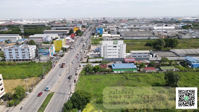 ขายที่ดินสมุทรปราการ อ.บางพลี ที่สวยใกล้แหล่งชุมชน เนื้อที่ 8 ไร่ 1 งาน 42 ตรว.