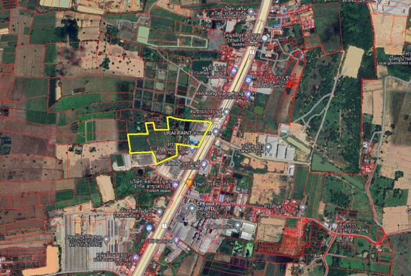 85991 – ขายที่ดิน 58-0-71 ไร่ พร้อมสิ่งปลูกสร้าง โรงสี ติดทางคู่ขนาน ถนนพหลโยธิน หนองแค จังหวัดสระบุรี
