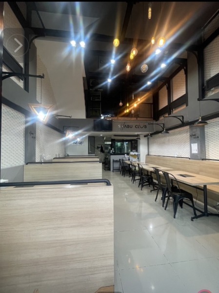 BB086 เซ้งร้านอาหาร Shabu club อาคารพาณิชย์ 3 ชั้นครึ่ง อยู่หน้าหมู่บ้าน I-design สถานที่ใกล้เคียง ซาฟารีเวิลด์ สำนักเขตคลองสามวา