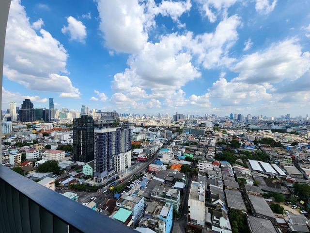 ให้เช่า Condo Rhythm Charoenkrung Pavillion 103 ตรม 2 นอน 2 น้ำ ตรงข้าม Shrewberry