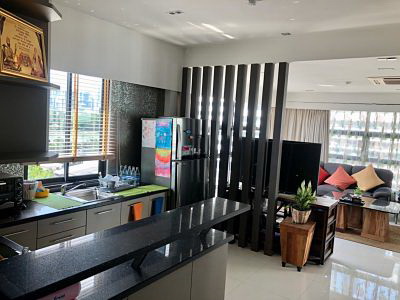 Rent Penthouse in the 4 star Hotel  Sukhumvit 16 BTS Asok at least 12 month