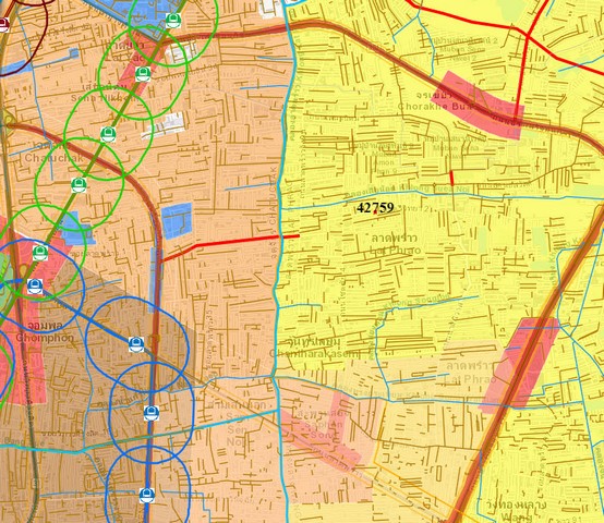 DHL-023 Sale พื้นที่ดิน ที่ดิน ลาดพร้าว โชคชัย 4 สตรีวิทยา 2 74580000 บ. 339 ตาราง.วา ราคาดีสุด