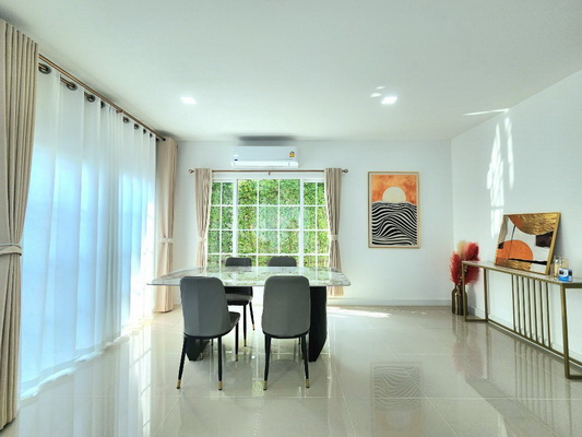 [ให้เช่า] FOR RENT GRANDIO BANGNA KM.5 / 4 bedrooms 4 bathrooms / 44 Sqw. 163 Sqm. **69,000** NEW HOUSE. CLOSE TO MEGA BANGNA