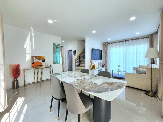 [ให้เช่า] FOR RENT GRANDIO BANGNA KM.5 / 4 bedrooms 4 bathrooms / 44 Sqw. 163 Sqm. **69,000** NEW HOUSE. CLOSE TO MEGA BANGNA