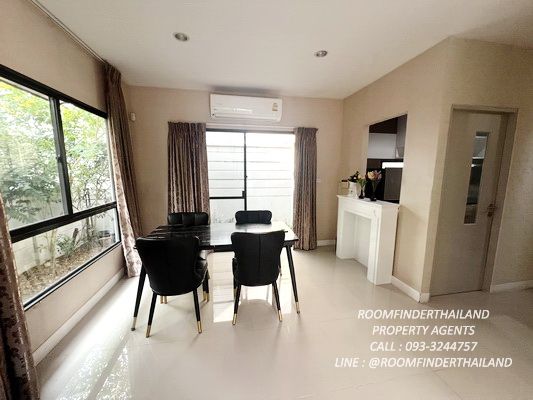 [ให้เช่า] FOR RENT BAAN KLANG MUANG THE EDITION RAMA 9 – ONNUT / 3 bedrooms 2 bathrooms / 38 Sqw. 135 Sqm. **27,000** CLOSE TO AIRPORTLINK BANTUBCHANG