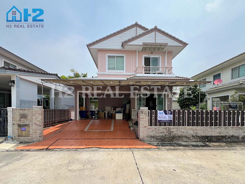 หมู่บ้านชลลดา สุวรรณภูมิ บ้านเดี่ยว ใกล้สนามบินสุวรรณภูมิ บางเสาธง สมุทรปราการ