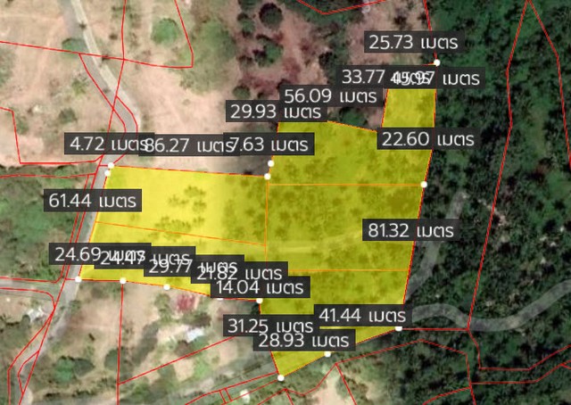 ขายที่ดินสวนมะพร้าวบนเนินเขา ใกล้หาดหน้าทอน เกาะสมุย 11-0-35.8 ไร่ ราคา 33,268,500 บาท (3 ลบ./ไร่)