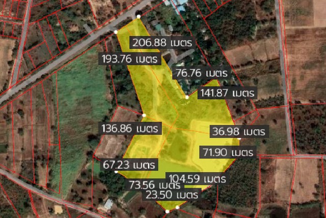 ที่ดิน ที่ดิน อ.เมืองชัยภูมิ จ.ชัยภูมิ 40 RAI 1 NGAN 27 Square Wah 8000000 THAI BAHT ทำเลศักยภาพ ชัยภูมิ