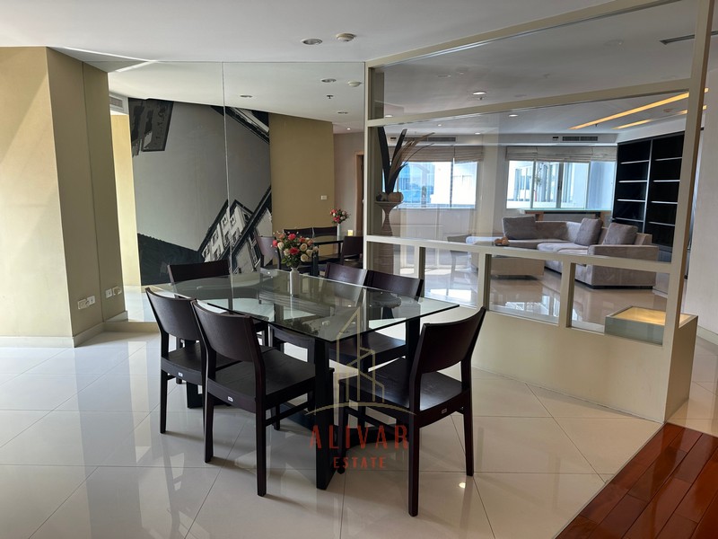 SC050724 Condo for sale, 3 bedrooms, Wittayu Complex, furnished, ready to move in, near BTS Ploenchit.