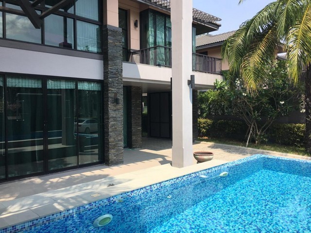 MT24 Sale ขาย บ้านเดี่ยว สระว่ายน้ำส่วนตัว หมู่บ้าน Chateau Dale Residence ติดถนนซอยสยามคันทรีคลับ พรประภานิมิตร