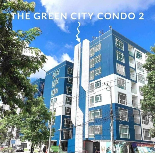 ให้เช่า10,000บ. ขาย2.2ล. คอนโดเดอะกรีนซิตี้2 The Greencity Condo2 ชั้น7, 34ม. หน้า รร.วชิรวิทย์ โครงการ CBP ต.หนองป่าครั