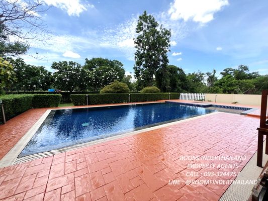 [ให้เช่า] FOR RENT LAKEWOOD COUNTRY CLUB BANGNA / 6 bedrooms 6 bathrooms / 450 Sqw. 1000 Sqm. **150,000** CLOSE TO HUACHIEW CHALERMPRAKIET UNIVERSITY